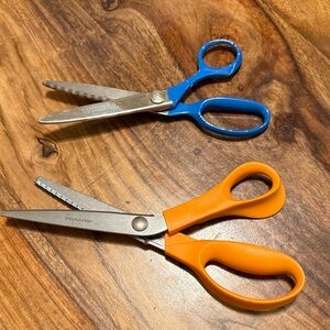Fiskars and Westcott Scissors Set - Blue and Orange